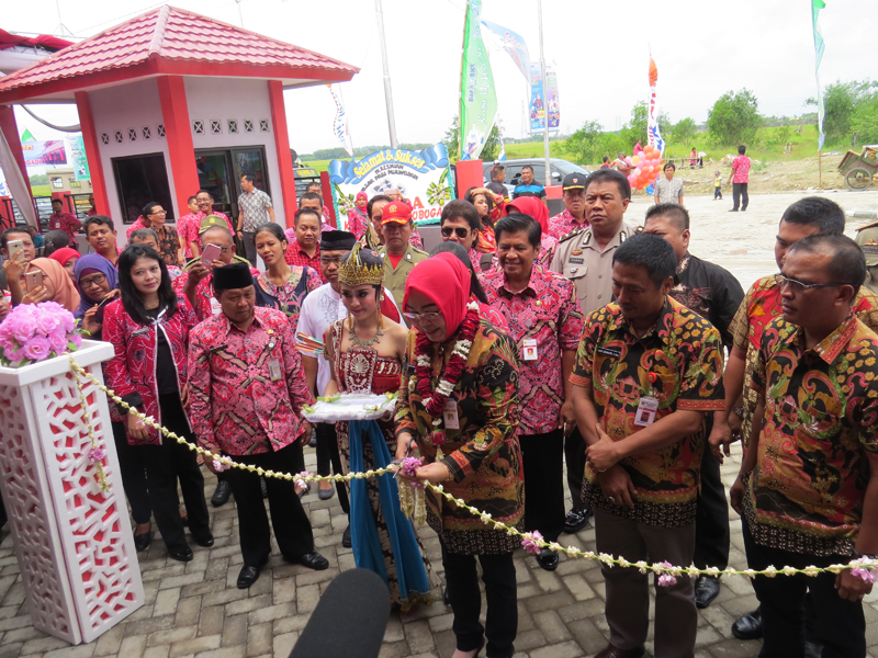 Dandim 0717/Purwodadi Menghadiri  Peresmian Pasar Pagi Purwodadi
